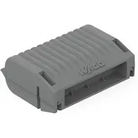 Wago 207-1432 207-1432 Gelbox voor verbindingsklemmen Flexibel: - Massief: - 1 stuk(s) Grijs