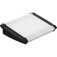 Bopla ATPH 1850-0200 ALU-TOPLINE_SET Consolebehuizing (l x b x h) 181.2 x 200 x 53.2 mm Aluminium, ABS Natuur, Zwart (RAL 9005) 1 stuk(s)