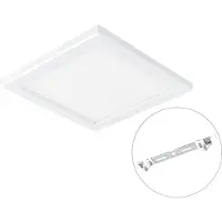 EVN LPQV220125 LPQV220125 LED-inbouwlamp LED LED vast ingebouwd 18 W Wit