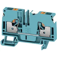 Weidmuller 2674880000 Doorgangsserieklem Push-In-klem, Steekaansluiting Blauw 50 stuk(s)