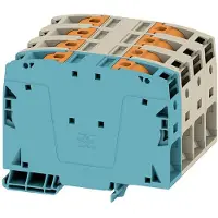 Weidmuller 2663300000 Doorgangsserieklem Steekaansluiting Beige 1 stuk(s)