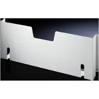 Rittal 4116500 Schakelplantas van staalplaat voor deurbreedte 600 mm Schakelschema houder Kunststof Grijs 1 stuk(s)