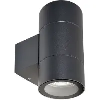 Deko-light Achernar Up and Down 731131 Wandlamp GU10 Zwart