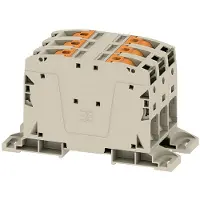 Weidmuller 2663390000 Doorgangsserieklem Steekaansluiting Beige 1 stuk(s)