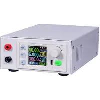 Joy-It JT-PC360-C Labvoeding, regelbaar 0 - 60 V 0 - 6 A 360 W Smal model, Programmeerbaar Aantal uitgangen: 2 x