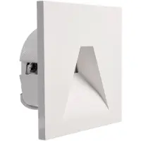 Deko-light 620175 Alwaid 2 Set LED-wandinbouwlamp Energielabel: G (A - G) LED LED vast ingebouwd 4 W Wit (RAL 9016)