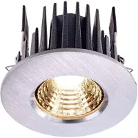 LIGHT IMPRESSIONS 565111 COB 68 LED-inbouwlamp Energielabel: E (A - G) COB LED LED vast ingebouwd 6.50 W Parelgrijs (RAL 9022)