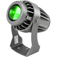 Eurolite LED IP PST-10W grün LED-pinspot Aantal LEDs: 1 10 W Zwart