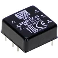 MEAN WELL SKMW15G-15 DC/DC-converter, print 1 A 15 W Aantal uitgangen: 1 x Inhoud 1 stuk(s)