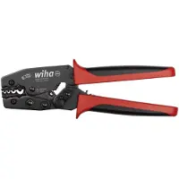 Wiha Z62000406-01 Krimpgereedschap voor niet-geïsoleerde kabelschoenen met gesloten huls 220 mm, 0.1 - 16 - 45959