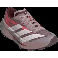 Adidas - Women's Agravic TT - Trailrunningschoenen 41 1/3, magic mauve / solar turbo