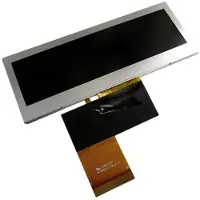 Display Elektronik LC-display Wit 480 x 128 Pixel (b x h x d) 105.50 x 40.64 x 2.95 mm DEM480128A1VMH-PWN