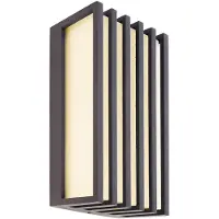 Deko-light Grumium eckig CCT IV Grumium CCT IV Wandopbouwarmatuur Energielabel: F (A - G) 10 W Donkergrijs