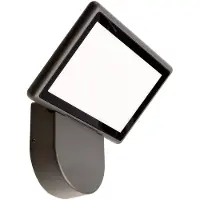 Deko-light Alkes S Alkes S Wandopbouwarmatuur LED vast ingebouwd Energielabel: G (A - G) 21 W LED Donkergrijs