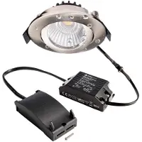 Deko-light 565407 Dione IP DTW LED-inbouwlamp Energielabel: F (A - G) LED LED vast ingebouwd 8.5 W Nikkel