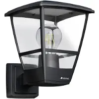 Steinel L 10 SW 084752 Buitenlamp (wand) E27 15 W Zwart
