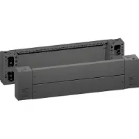 Rittal 8660023 VX-hoekstuk met sokkel-afdekking, voor en achter, H: 200 mm, voor B: 800 mm, staalplaat Sokkelvoorder-/achterkant 1 stuk(s)