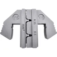 Toolcraft TO-9625890 Krimpinzetstuk Yazaki YES/YESC 0,64x0,64 onverzegeld contact 0.35 tot 0.5 mm² Geschikt voor merk