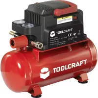 Toolcraft Pneumatische compressor 6 l 8 bar