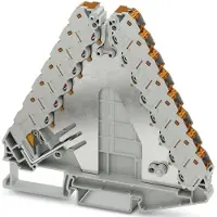 Phoenix Contact 1067596 Potentiaalverdeler Push-In-klem Grijs 10 stuk(s)