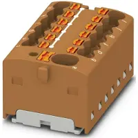 Phoenix Contact 1046964 Verdeelblok Push-In-klem Bruin 20 stuk(s) Piece