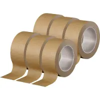 Toolcraft TO-10194390 Pakband Bruin (l x b) 50 m x 50 mm 6 stuk(s)