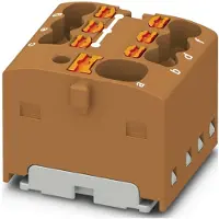 Phoenix Contact 1047469 Verdeelblok Push-In-klem Bruin 20 stuk(s)
