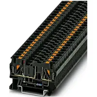 Phoenix Contact 1058965 Zekering-serieklem Push-In-klem Zwart 50 stuk(s) Piece