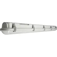 Deko-light Tri Proof Basic LED-kuiplamp voor vochtige ruimte LED 20 W Neutraalwit Grijs-wit (RAL 7035)