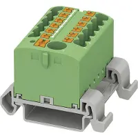 Phoenix Contact 3273228 Verdeelblok 40.6 mm Spanveer Groen 8 stuk(s)