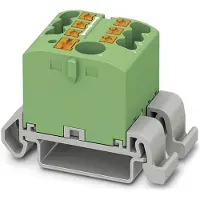 Phoenix Contact 3273206 Verdeelblok 25.2 mm Spanveer Groen 10 stuk(s) Piece