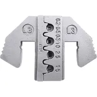 Toolcraft TO-9627225 Krimpinzetstuk JPT 2.8K contact (SWS), JPT plat contact 0.2 tot 1.5 mm²
