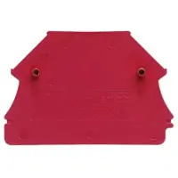 Weidmuller 2932440000 Afsluitplaat voor klemmen Rood 50 stuk(s)