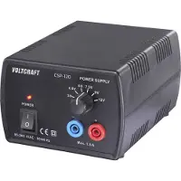 Voltcraft CSP-120 Labvoeding, regelbaar gelijkspanning 3 V, 4.5 V, 6 V, 7.5 V, 9 V, 12 V 1.5 A (max.) 18 W Aantal uitgangen 1 x