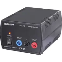 Voltcraft CSP-140 laboratoriumvoeding gelijkspanning symmetrisch 15 V/DC (max.) 1 A (max.) 30 W Aantal uitgangen 1 x