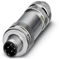 Phoenix Contact 1521261 Sensor/actuator dataconnector M12 Aantal polen (sensoren): 4 Stekker, recht 1 stuk(s)