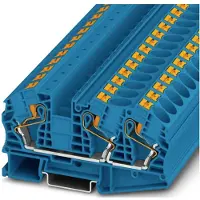 Phoenix Contact 3208773 Doorgangsklem Push-In-klem Blauw 25 stuk(s) Piece