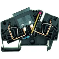 Weidmuller 1814700000-25 Zekering-serieklem Spanveer Zwart 25 stuk(s)