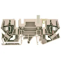 Weidmuller 1771960000 Testscheidingsserieklem Spanveer Donkerbeige 20 stuk(s)