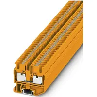 Phoenix Contact 3248127 Mini-doorgangsklem Push-In-klem Oranje 50 stuk(s)