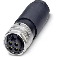 Phoenix Contact 1521355 Sensor/actuator connector, niet geassembleerd 7/8 Aantal polen (sensoren): 4 Bus, recht 1 stuk(s)