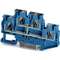 Phoenix Contact 3211827 Klem 2-etages Push-In-klem Blauw 50 stuk(s) Piece