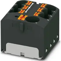 Phoenix Contact 3273870 Verdeelblok Push-In-klem Zwart 8 stuk(s)