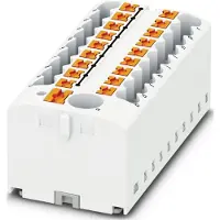 Phoenix Contact 3273386 Verdeelblok Push-In-klem Wit 8 stuk(s)