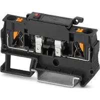 Phoenix Contact 3270205 Zekering-serieklem Push-In-klem Zwart 50 stuk(s)