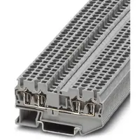 Phoenix Contact 3031306 Doorgangsserieklem 5.2 mm Spanveer Grijs 50 stuk(s) Piece