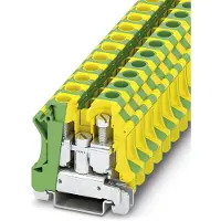 Phoenix Contact 3073830 Installatieklem voor aardleider 12.2 mm Schroeven, Steekklem Groen, Geel 50 stuk(s) Piece