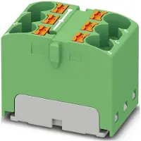 Phoenix Contact 3273798 Verdeelblok Push-In-klem Groen 10 stuk(s)