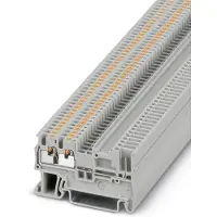 Phoenix Contact 3212358 Doorgangsserieklem 3.5 mm Snelaansluiting Grijs 50 stuk(s) Piece