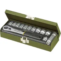 Proxxon 23602 Dopsleutelset Metrisch 1/4 (6.3 mm) 13-delig
